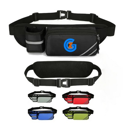 Fanny Pack with Water Bottle Holder
