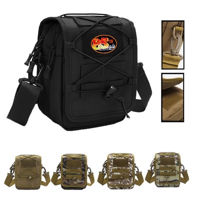 Small Tactical Canvas Messenger Bag