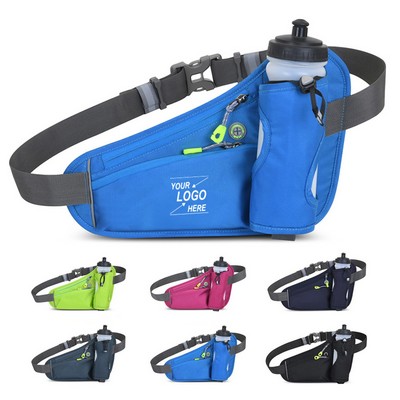 Adult Waist Pack w/Water Bottle Holder