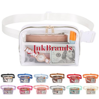 Clear Fanny Pack Stadium Approved Belt Bag Unisex