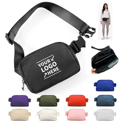 Unisex Mini Belt Fanny Pack Bag with Adjustable Strap