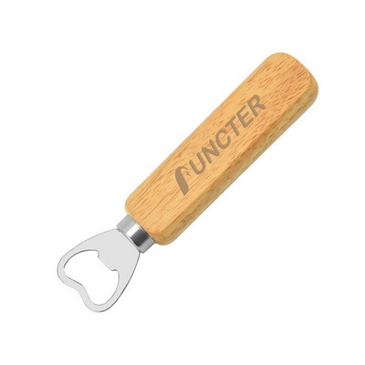 Wooden Handle Stainless Steel Wine Opener