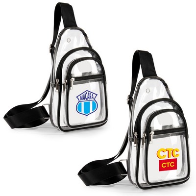 Transparent PVC School Backpack