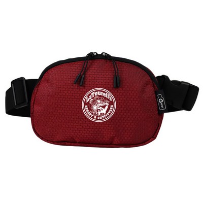 RPET 420D PU layer Belt Bag