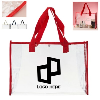 Clear Pvc Tote Bag