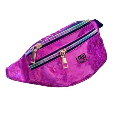 Women Sequin Waist Bag