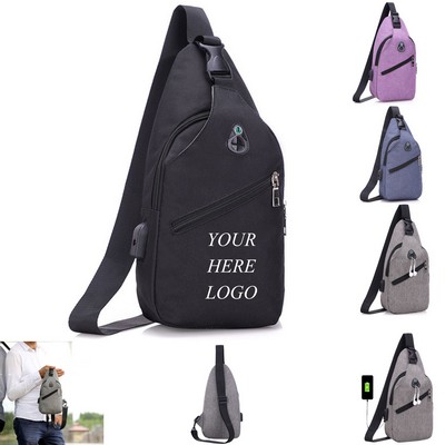 Single-Shoulder Chest Bag