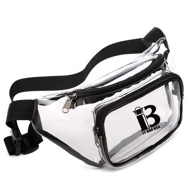 Waterproof Sports Lightweight Clear PVC Waist Bag