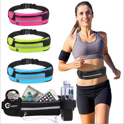 Running Belt Fanny Pack Runner Jogging Waist Hip Bag