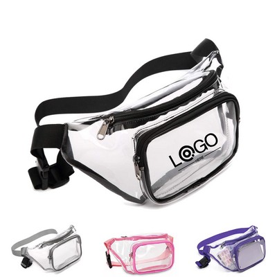 Clear PVC Fanny Pack Bag