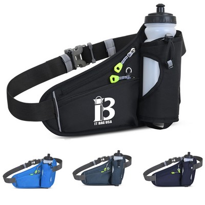 Running Belt With Water Bottle Holder