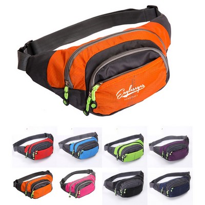 Multi-Pocket Travel Fanny Pack