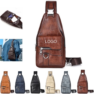 Retro Shoulder Chest Bag