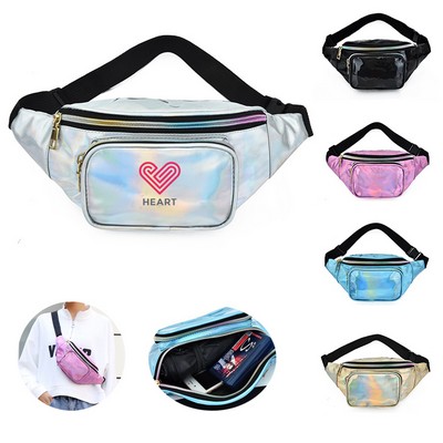 Waterproof Waist Bag Laser Fanny Pack