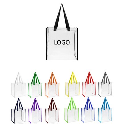 Clear Stadium Tote Bag